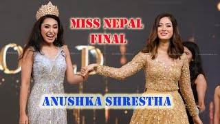 Anushka Shrestha Won the Miss Nepal World 2019 Title  Onlinekhabarcom [upl. by Hull]