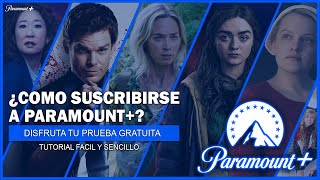 Como SUSCRIBIRSE a PARAMOUNT PLUS 😱 ¿Vale la pena Paramount 🤔 [upl. by Anitsrik]