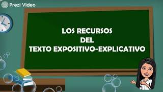 Recursos del Texto expositivo explicativo [upl. by Whitby]