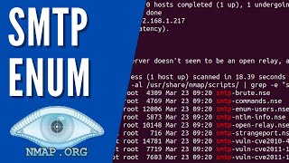 Nmap  SMTP Enumeration [upl. by Nadeau310]