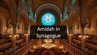 Jewish Prayer Amidah in Synagogue [upl. by Abana]