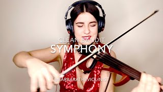 Clean Bandit Symphony Violin Cover Barbara Krajewska [upl. by Myk]