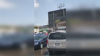 Impactantes imágenes del desplome de un edificio en México tras terremoto [upl. by Asante]