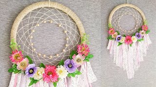 DIY como hacer un ATRAPASUEÑOS paso a paso  DIY Dreamcatcher [upl. by Onihc724]