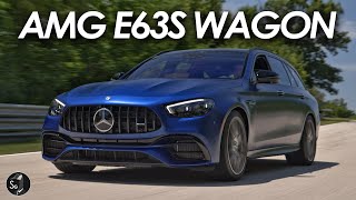 Mercedes E63S AMG Wagon  Insanely Fast [upl. by Yevoc]