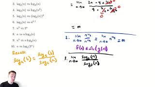 Asymptotic Notation 6  Limit Theorem Examples [upl. by Imoin198]