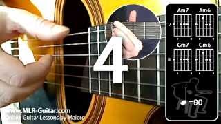 Beginners Guitar Lessons  Bossa Rhythm [upl. by Sanez]