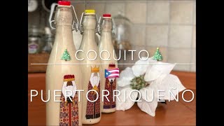 Cómo preparar COQUITO PUERTORRIQUEÑO🎄 🇵🇷 [upl. by Bean]