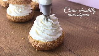 Crème chantilly mascarpone [upl. by Siahc]