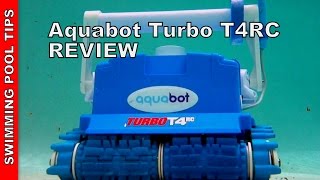 Aquabot Turbo T4RC Robotic Pool Cleaner  Review [upl. by Elisabeth]