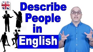 How to Describe a Person in English  Spoken English Lesson [upl. by Gibby66]