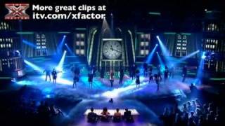 Aiden Grimshaw sings Thriller  The X Factor Live show 4  itvcomxfactor [upl. by Yankee]