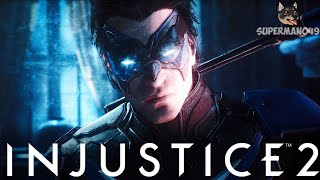 RARE Staff Of Grayson amp INSANE COMBOS  Injustice 2 quotRobinquot Gameplay [upl. by Valentine]