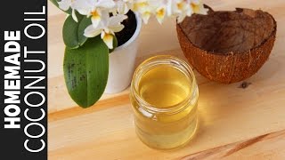 বাসায় তৈরি করুন ১০০ খাঁটি নারকেল তেল  Homemade Coconut Oil  How To Make Pure Coconut Oil At Home [upl. by Whorton]