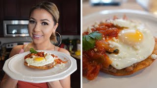 HUEVOS RANCHEROS  MEXICAN BREAKFAST [upl. by Shaylyn]