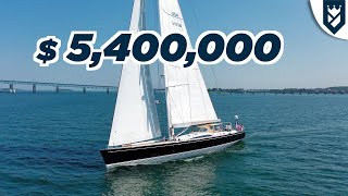 NAUTORS SWAN 100S PERFORMANCE SAILING YACHT  VIRAGO [upl. by Neehar]