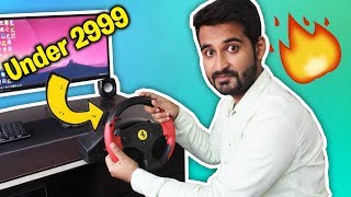 HINDI Best Gaming Wheel For Budget Gamers [upl. by Radek465]