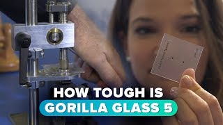 How tough is the new Gorilla Glass 5 [upl. by Aibun]