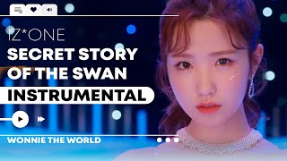 IZONE  Secret Story of the Swan  Instrumental [upl. by Darrelle]