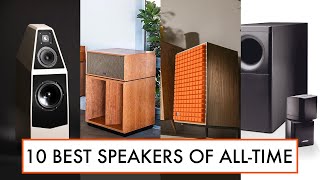 10 BEST Loudspeakers of ALL TIME [upl. by Adehsor352]