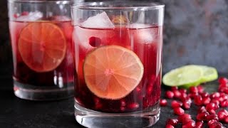 Pomegranate Vodka Gimlet [upl. by Trinity]