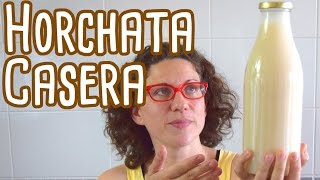 CÓMO HACER HORCHATA DE CHUFA [upl. by Freytag704]