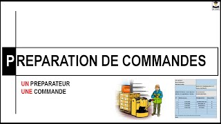 UN PREPARATEUR UNE COMMANDE [upl. by Schouten]