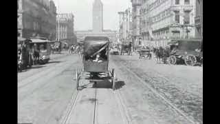 A Trip Down Market Street 1906  With Sound [upl. by Dhiren]