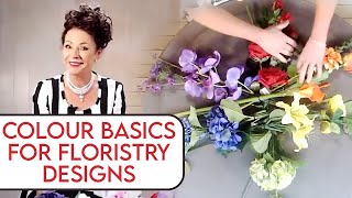 Fundamentals of Floristry The Basics of Colour in Floral Designs [upl. by Niuqram69]