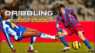 Lionel Messi ● Ultimate Dribbling Skills 20052006 HD [upl. by Cissie]