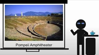 Amphitheater in Pompeii [upl. by Blisse]