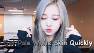 Get Pale White Skin Quickly subliminal [upl. by Nemrac]