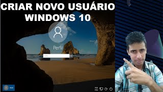 Como Criar Usuário no WINDOWS 10 [upl. by Onra]