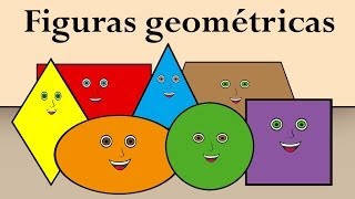 Las figuras geometricas en español [upl. by Yttak]