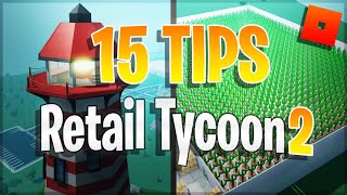 15 Funfacts amp Tips You WISH You Knew in Roblox Retail Tycoon 2 [upl. by Nnayllehs]