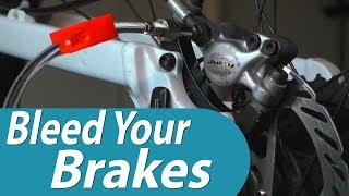 How to Bleed Your Avid Juicy 5 Brakes on Your Mountain Bike [upl. by Ardnauq587]