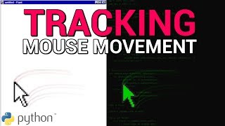 TRACKING MOUSE MOVEMENT using pyautogui Part 1  Python Project [upl. by Viviene198]