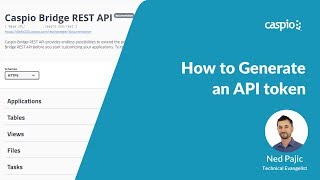 Generating an API Token [upl. by Notyard]