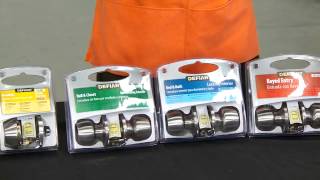 Defiant Door Locks for Pros  The Home Depot [upl. by Sheffy]