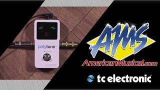 TC Electronics Polytune 3 Overview  TC Electronic Polytune 3 Polyphonic Tuner Pedal [upl. by Acissehc]