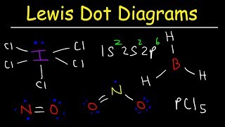 Exceptions To The Octet Rule  Lewis Dot Diagrams [upl. by Nirehtac678]