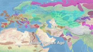 Spread of IndoEuropean and Uralic languages [upl. by Nylave751]