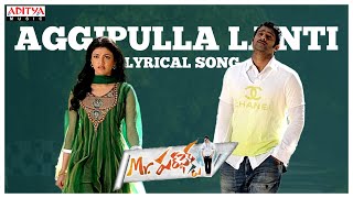 Aggipulla Lanti Song With Lyrics  Mr Perfect SongsPrabhas Kajal AggarwalDSPAditya Music Telugu [upl. by Einnij]