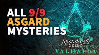 All Asgard Mysteries Assassins Creed Valhalla [upl. by Ellehs]