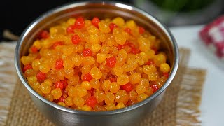 Bundi Recipe  Meethi Boondi Recipe by Tiffin Box  Bundia Recipe  Ramadan Special [upl. by Zebulen]