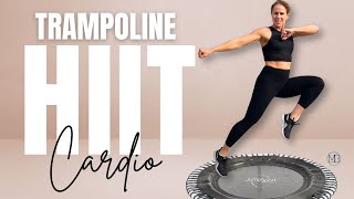 30 MIN Rebounding HIIT Workout  At Home Fat Burning CARDIO Mini Trampoline [upl. by Dhiren71]