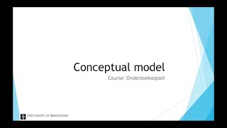 Conceptual Model  Introduction [upl. by Arol]