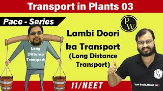 Transport in plants03  Long Distance Transport  Class 11  NEET Pace Series [upl. by Wager]