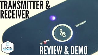 Bluetooth 41 Transmitter and Receiver Review and Howto Setup [upl. by Ekeiram]