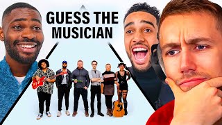 MINIMINTER REACTS TO GUESS THE MUSICIAN FT DAVE [upl. by Ayar167]